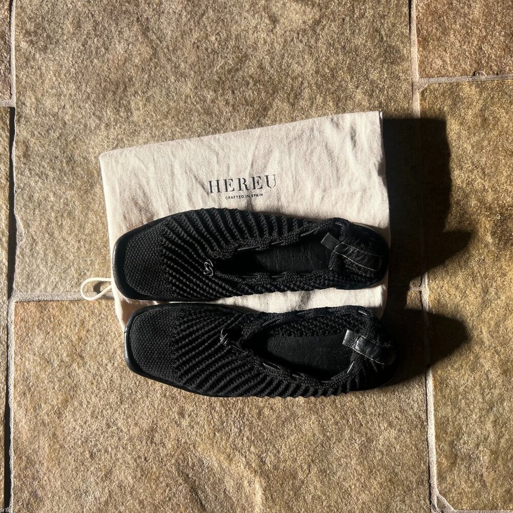 Hereu Puntera Mesh Ballerina Flats